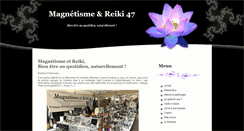 Desktop Screenshot of magnetisme-energies-naturelles.com